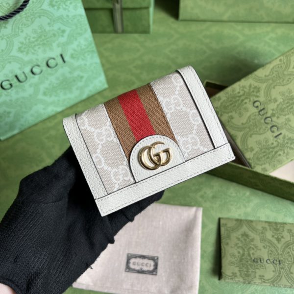 Gucci Ophidia GG card case wallet