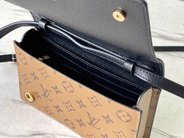 Louis Vuitton Book Chain Wallet Handbag - Image 3