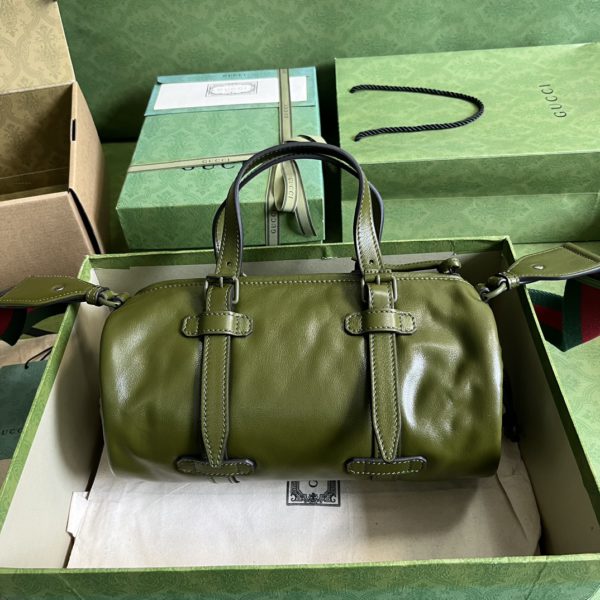 Gucci GG Small Luggage Bag - Green - Image 6