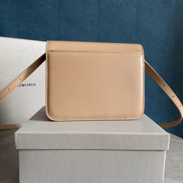 Balenciaga Square Box B Bag - Cramel - Image 5