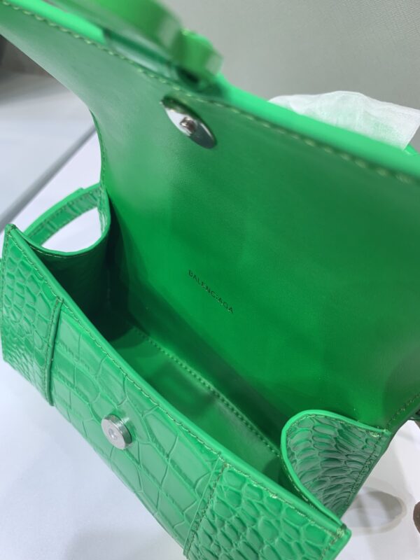 Balenciaga Heavyweight Hourglass Small Bag - Light Green - Image 3