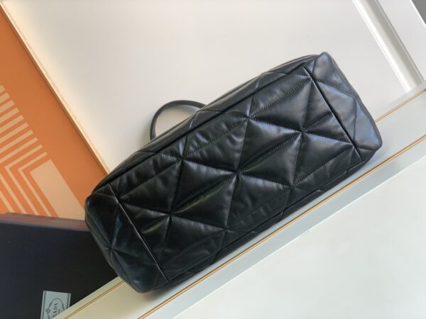 Prada Large Shopping Bag/Tramp Bag - Black - Image 3