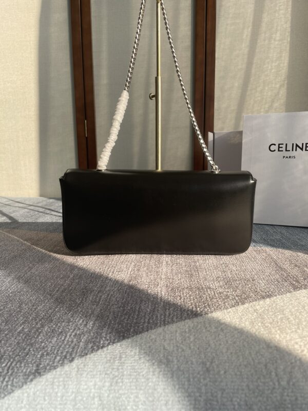 Celine Chain Armpit Bag - Black - Image 5