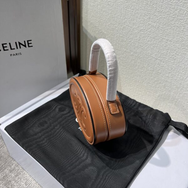 Celine Portable Mooncake Bag - Brown - Image 4