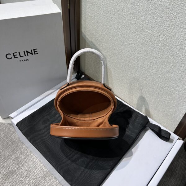 Celine Portable Mooncake Bag - Brown - Image 3