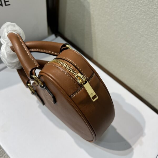 Celine New Year Capsule Series Heart-Shaped Handbag - Brown - Image 4