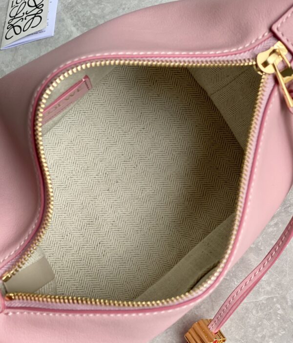 Celine Napa Lunch Box Bag - Pink - Image 3