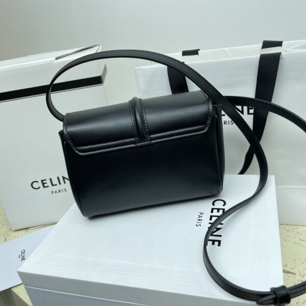 Celine Mini Soft16 Handbag - Black - Image 4